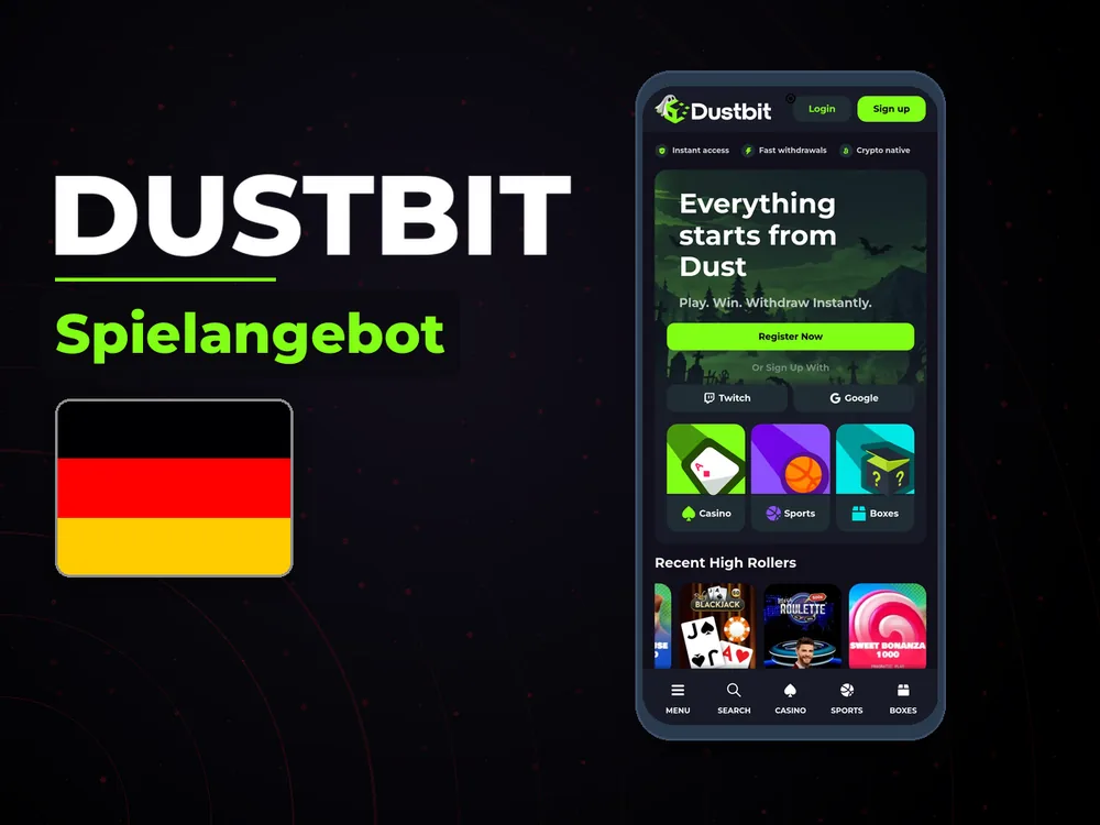 Dustbit - Spielangebot