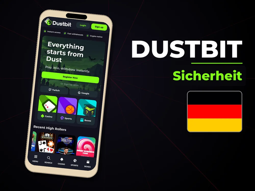 Dustbit - Sicherheit