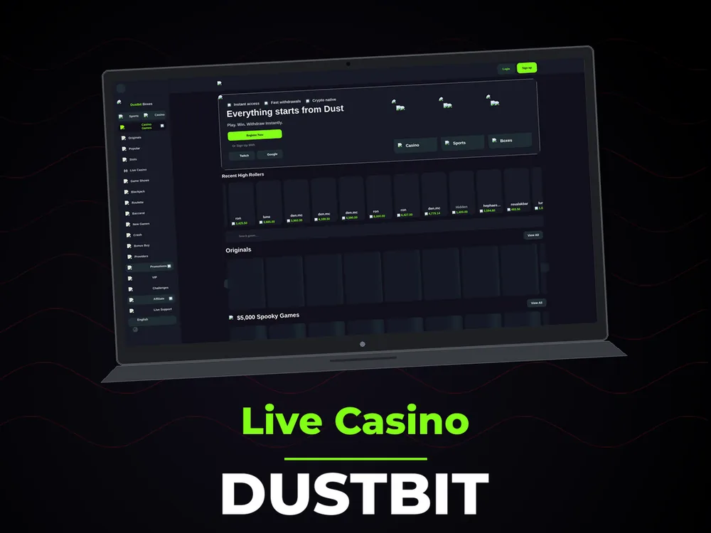 Dustbit - Live Casino