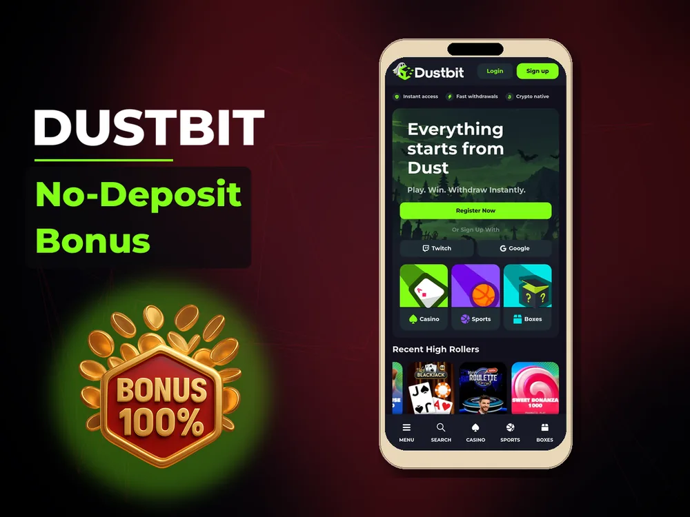 Dustbit - No-Deposit Bonus