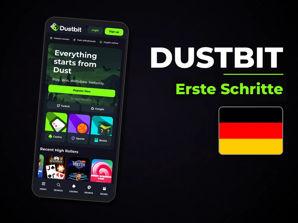 Dustbit - Erste Schritte