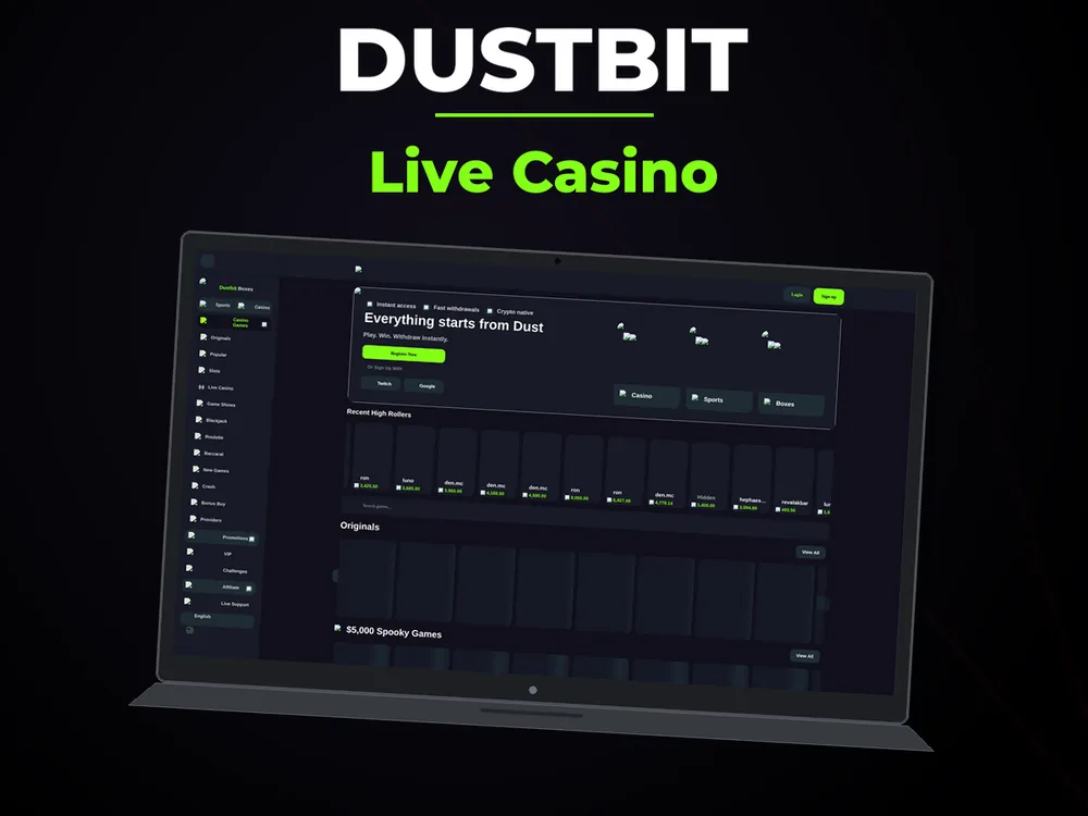 Dustbit - Live Casino
