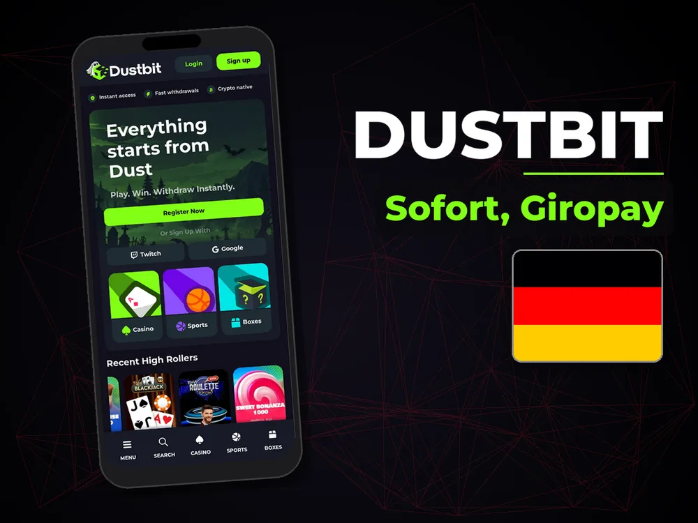 Dustbit - Sofort, Giropay